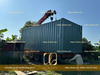 Thi công karaoke container tại Thái Nguyên – Mô hình giải trí trẻ trung, hiện đại