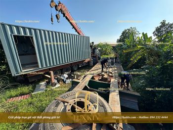 Thiết kế karaoke từ vỏ container tại Hà Giang – Ý tưởng độc đáo giữa núi đá cao nguyên