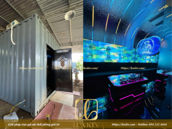 Giải pháp cách âm cho container karaoke tối ưu nhất hiện nay