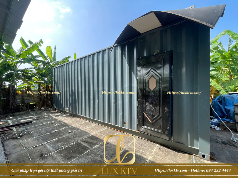 thiết kế thi công karaoke container