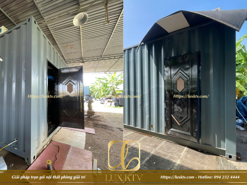  thi công container trong xây dựng phòng hát karaoke tại Hà Nội