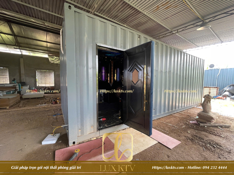 Container làm phòng karaoke di động tại Phú Thọ