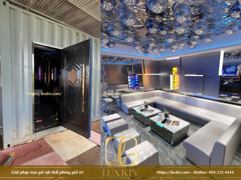 Karaoke di động từ thùng container 